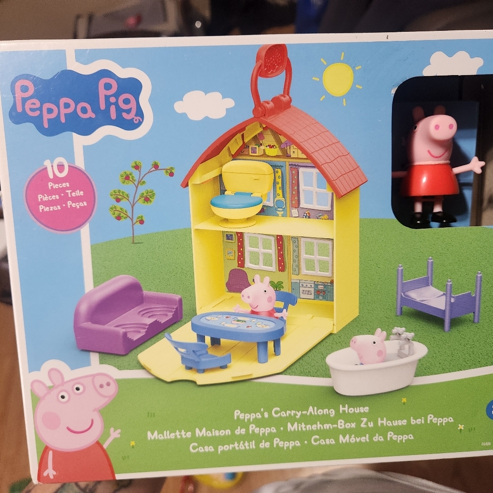 Peppa Pig Carry-Along House Playset - Multicolor NIB - Picture 7 of 9